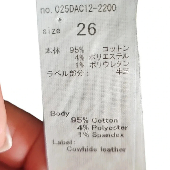 MOUSSY VINTAGE Falkner Skinny Denim Jeans Dark Blue Size 26 - Picture 7 of 8